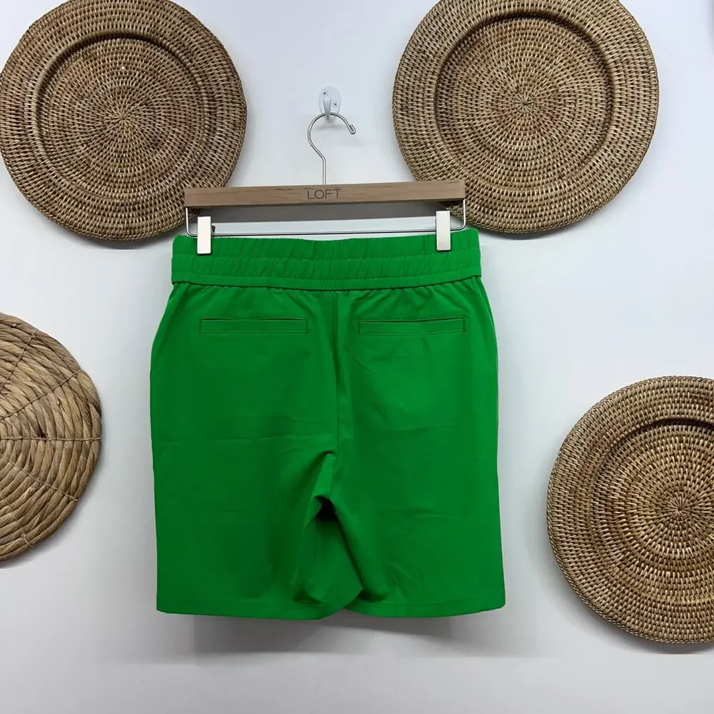 Chico's Znergy Green Pull On Drawstring Shorts 00 / 2 7